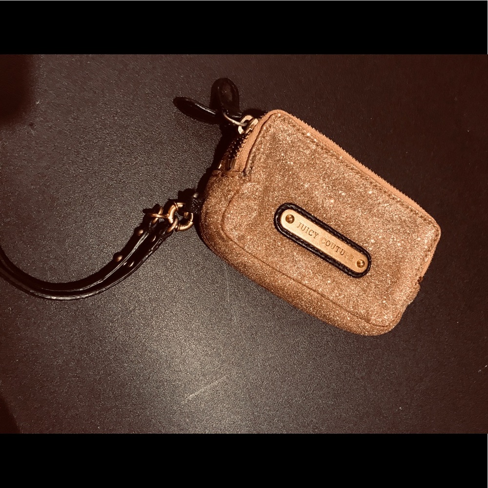 Juice couture makeup bag/wristlet